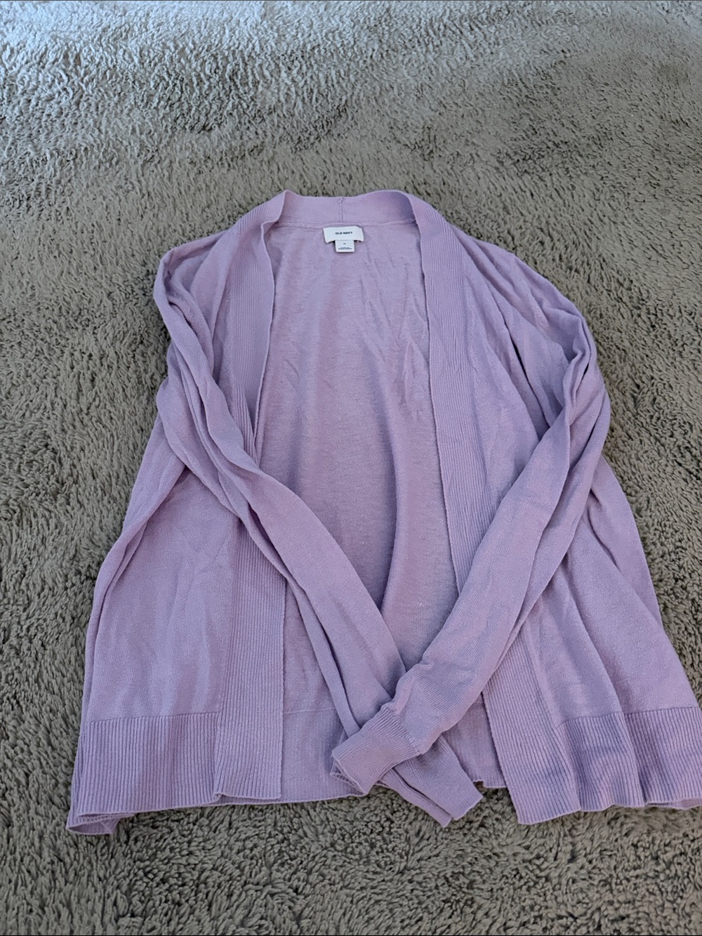 Old Navy Lavender Open-Front Women’s Cardigan